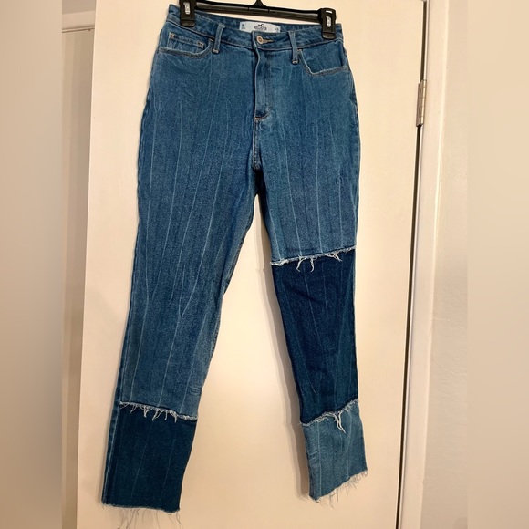 Hollister Curvy High Rise Mom Jeans Blue Size 26 - Picture 6 of 15
